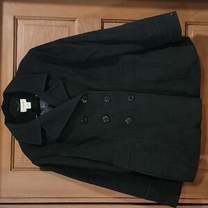 St. John's Bay Elegant Black Pea Coat